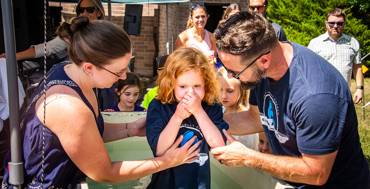 South Holly Church outdoor gathering